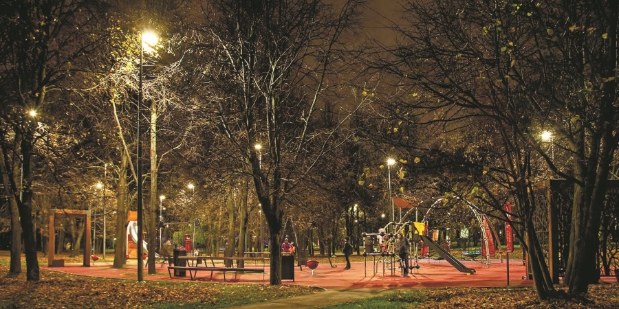 Освещение парков и зон отдыха
